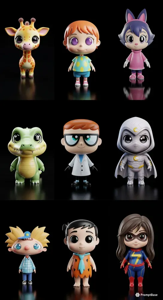 Adorable 3D Chibi Magic