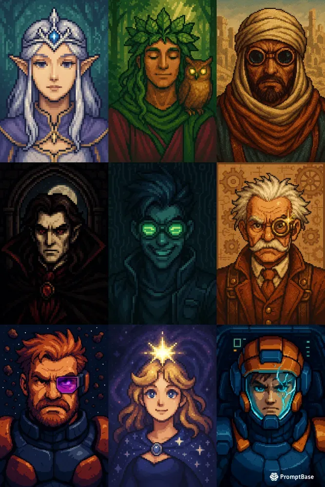 16bit Portraits