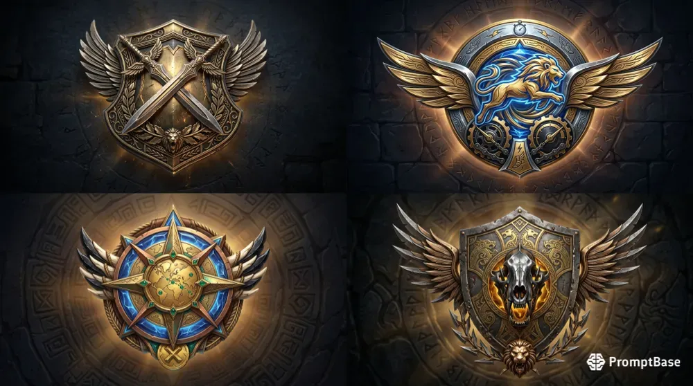Game Achievement Badges
