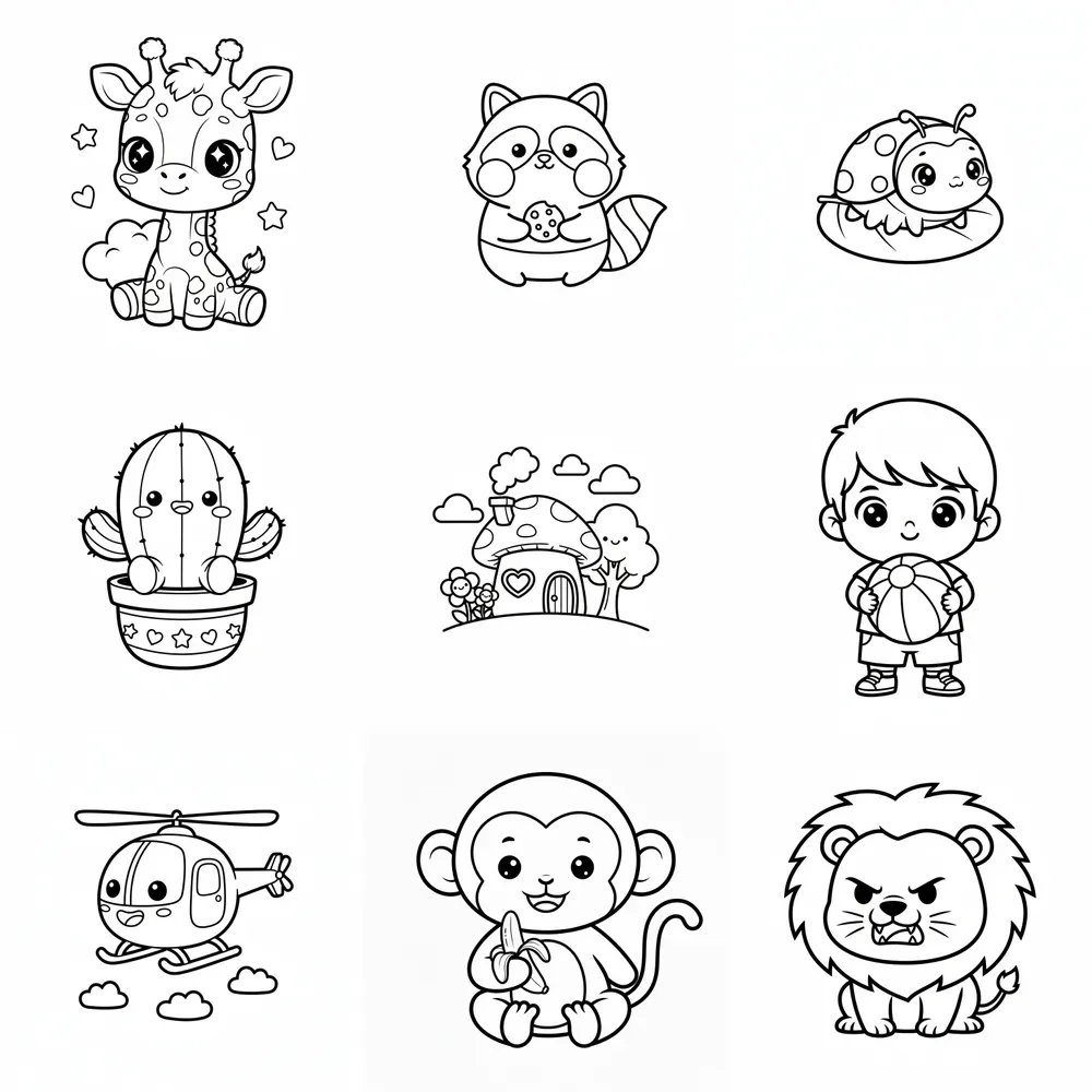 Kawaii Coloring Pros