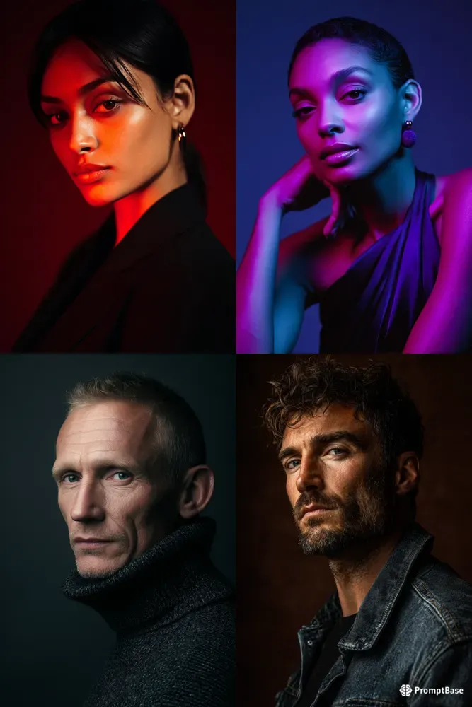 Dramatic Lighting Portraits