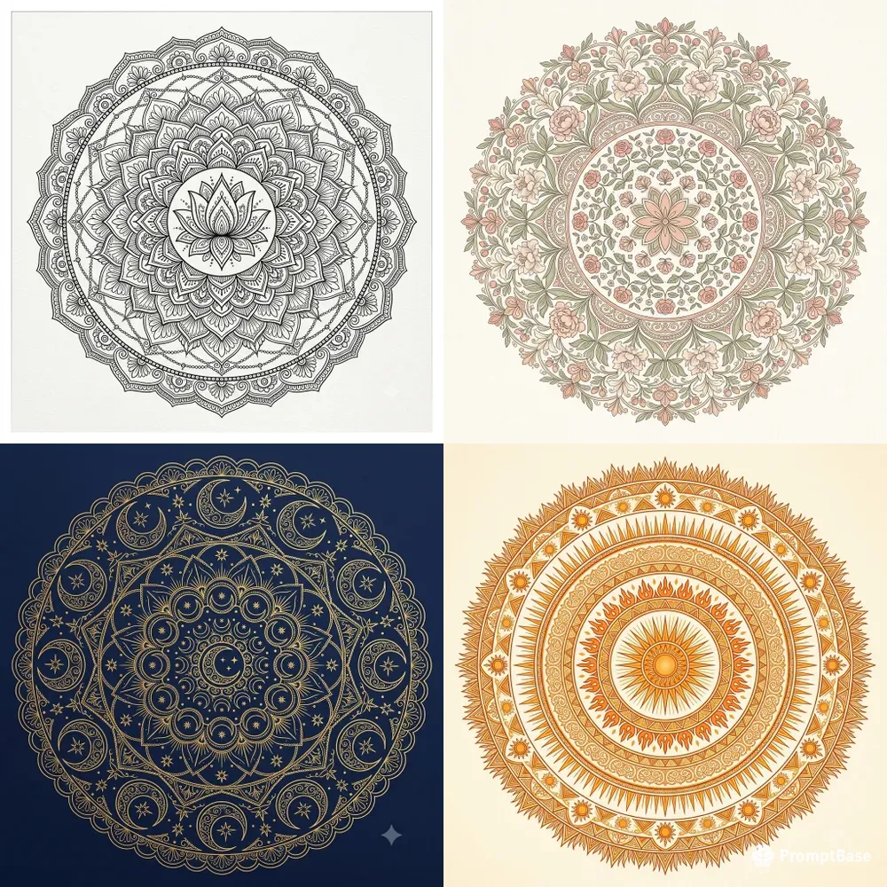 Mandala Kaleidoscope Art Studios