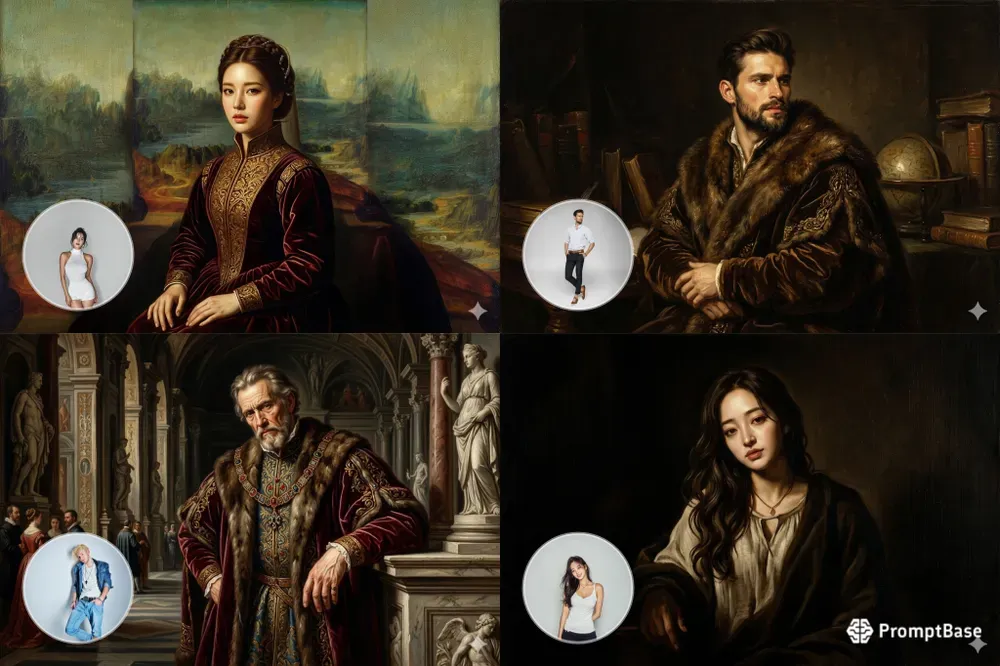 Selfies To Renaissance Oil Paintings