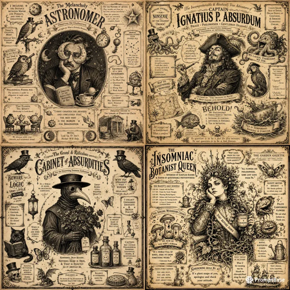 Victorian Nonsense Prints