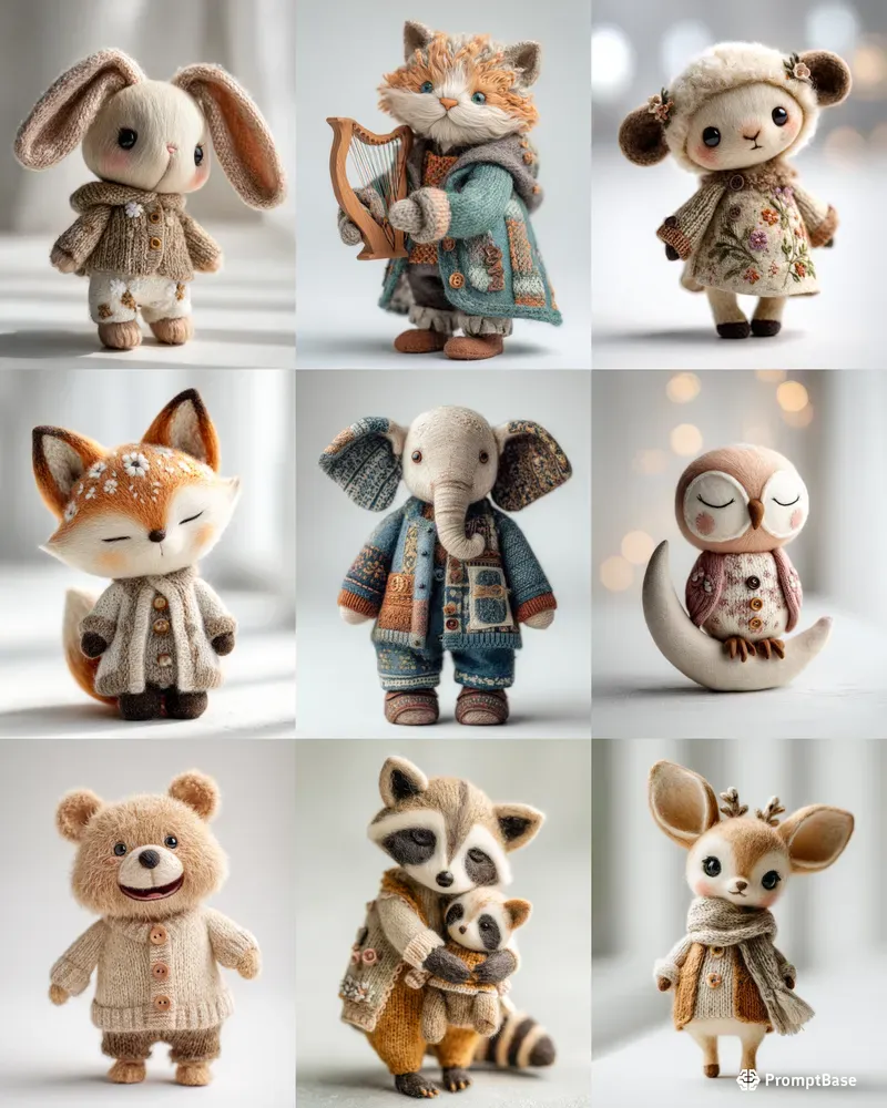 Luxury Handmade Plush Toy Generators