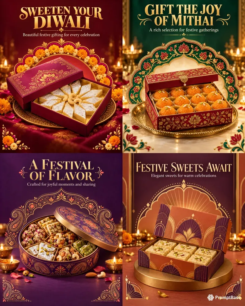 Diwali Sweets Product Ad Generator