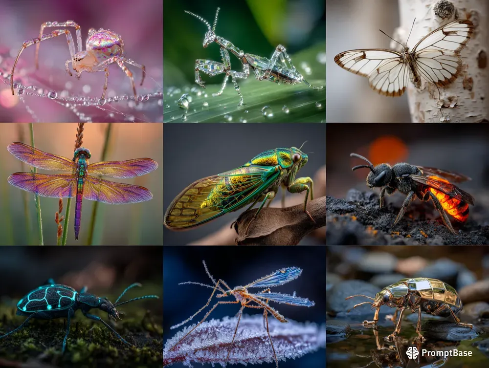 Fantastic Insect Species Art Generator