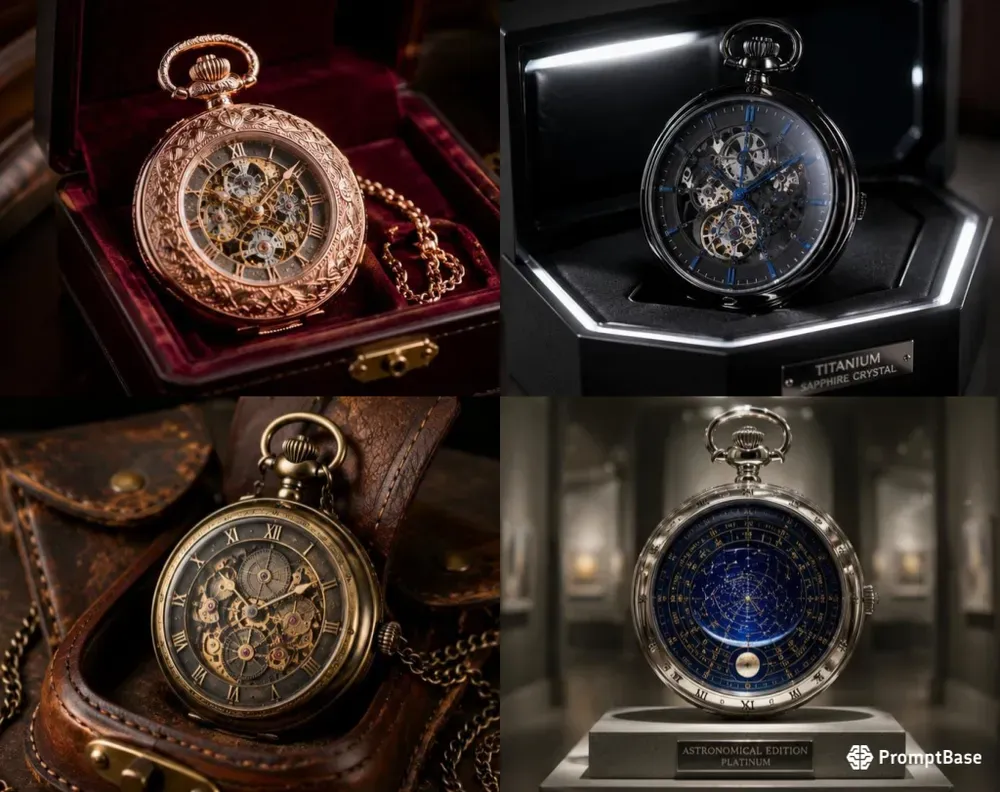 Luxury Mechanical Pocket Watch Designers
