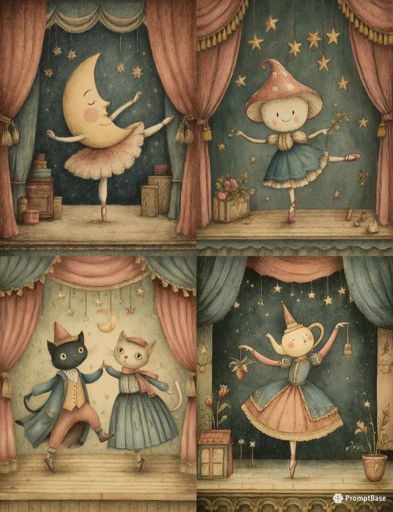 Surreal Ballet Junk Journals