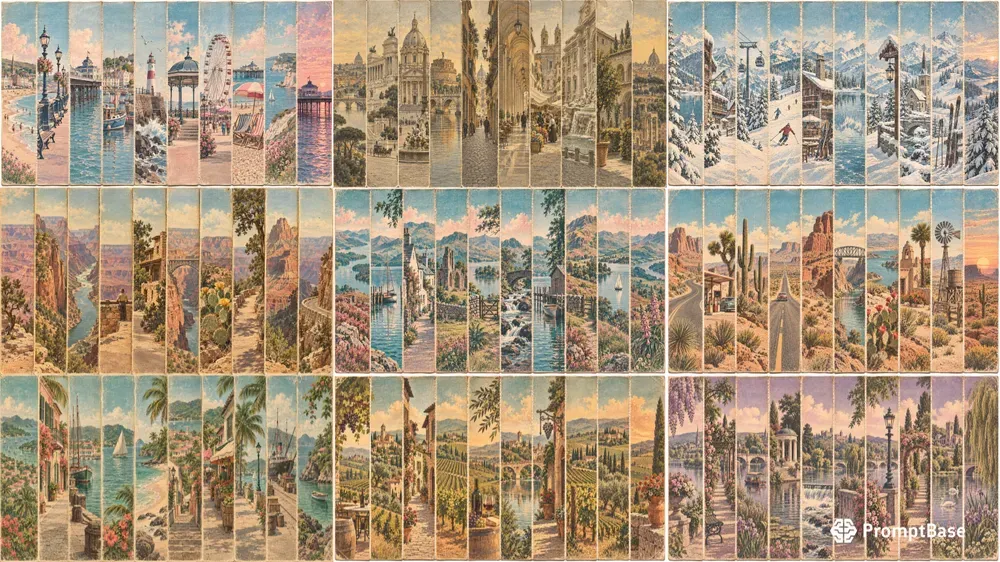 Souvenir Fold Out Strip Prints