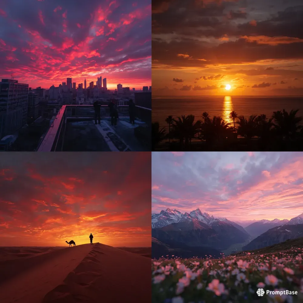 Dramatic Sunset Photography