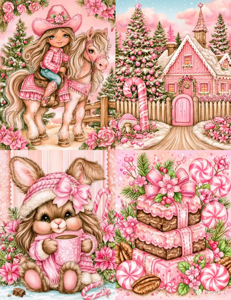 Cowgirl Christmas Junk Journals
