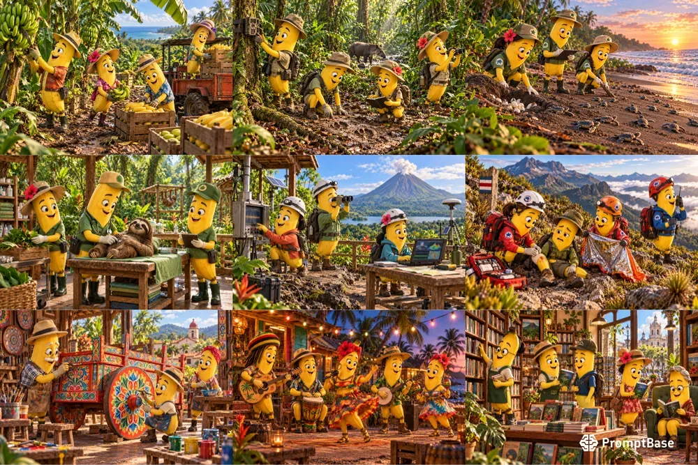 Going Bananas In Costa Rica