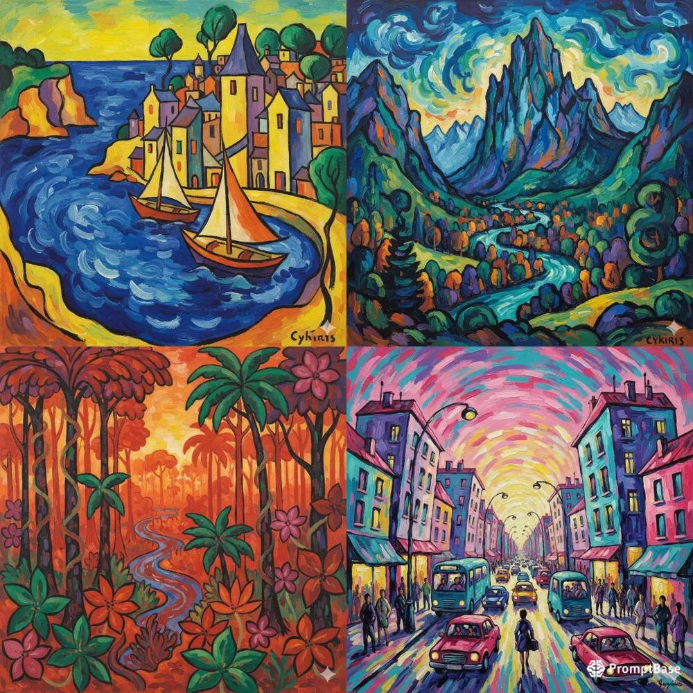 Fauvist Scenes