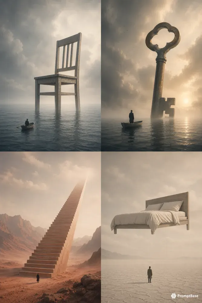Oversized Surreal Posters
