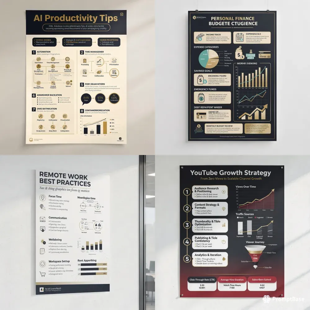 Premium Infographic Posters