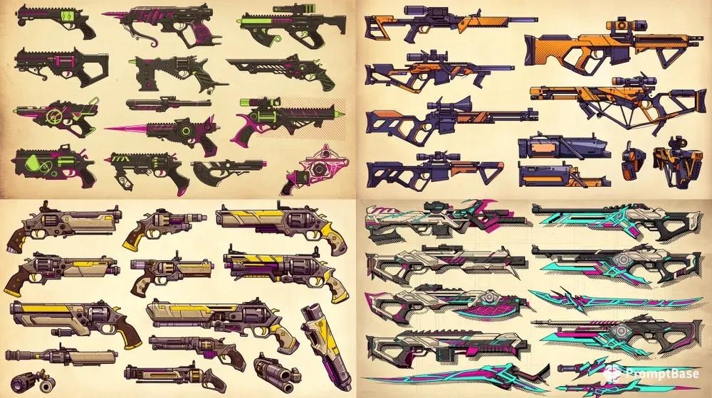Indie Game Weapon Ui Asset Packs