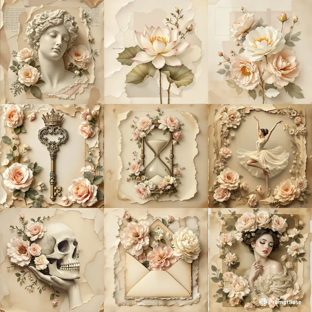 Title: Classical Art Collage Vintage Fine Art
Plural: Classical Art Collage Vintage Fine Art