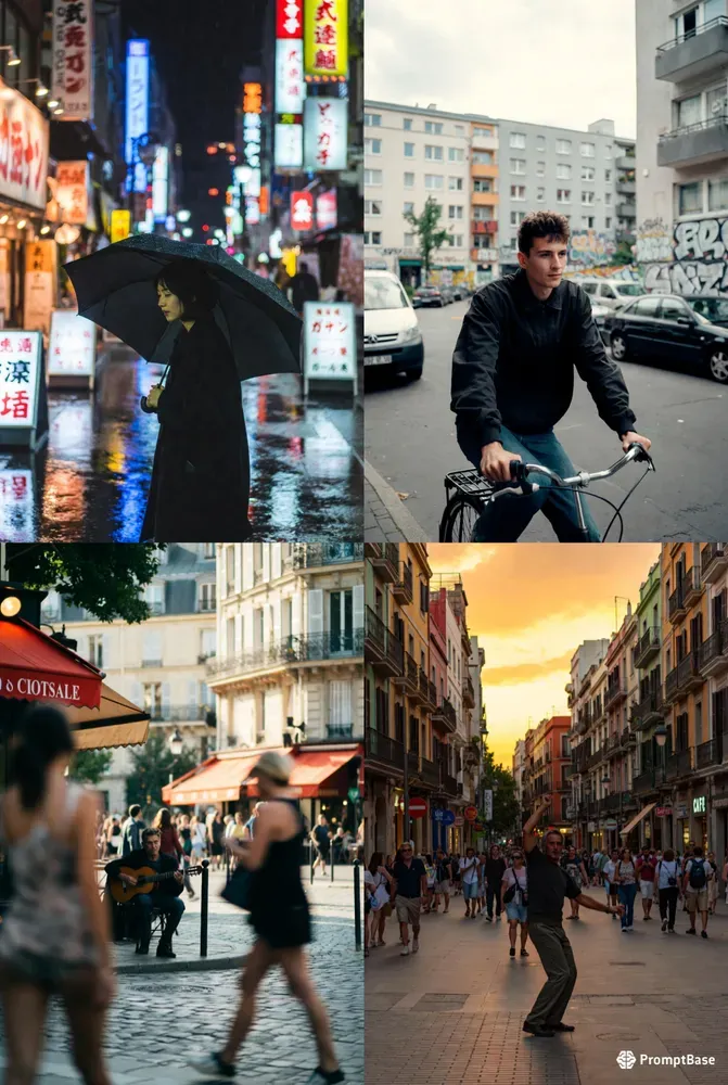 Cinematic Street Photography