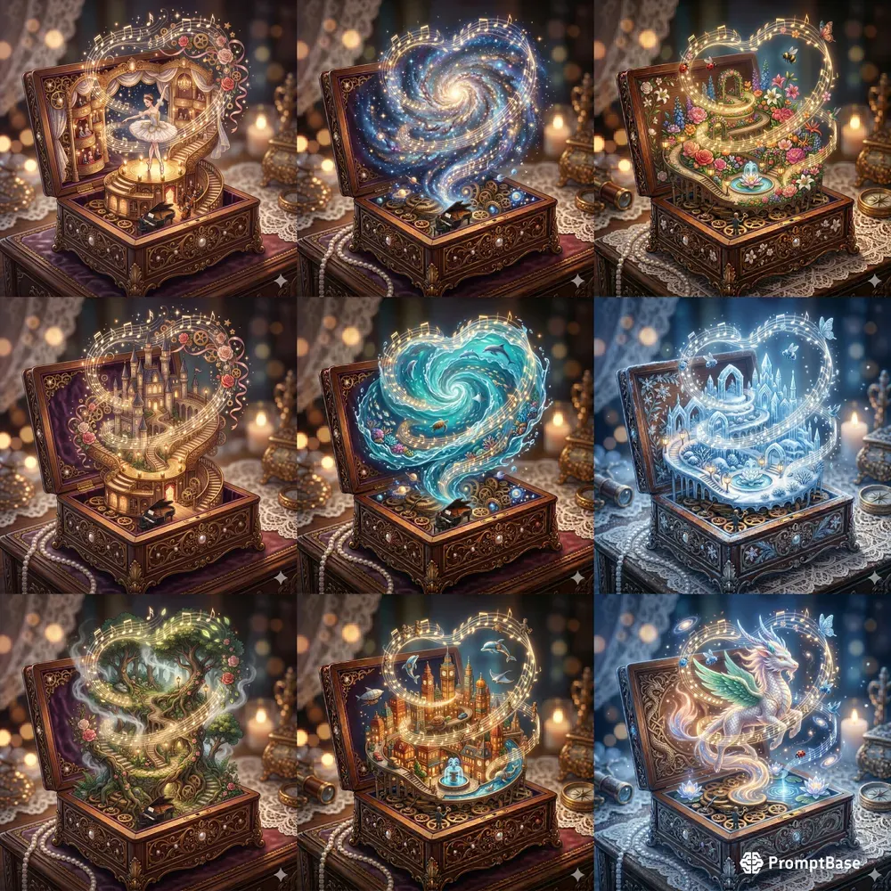 Melody Box Worlds