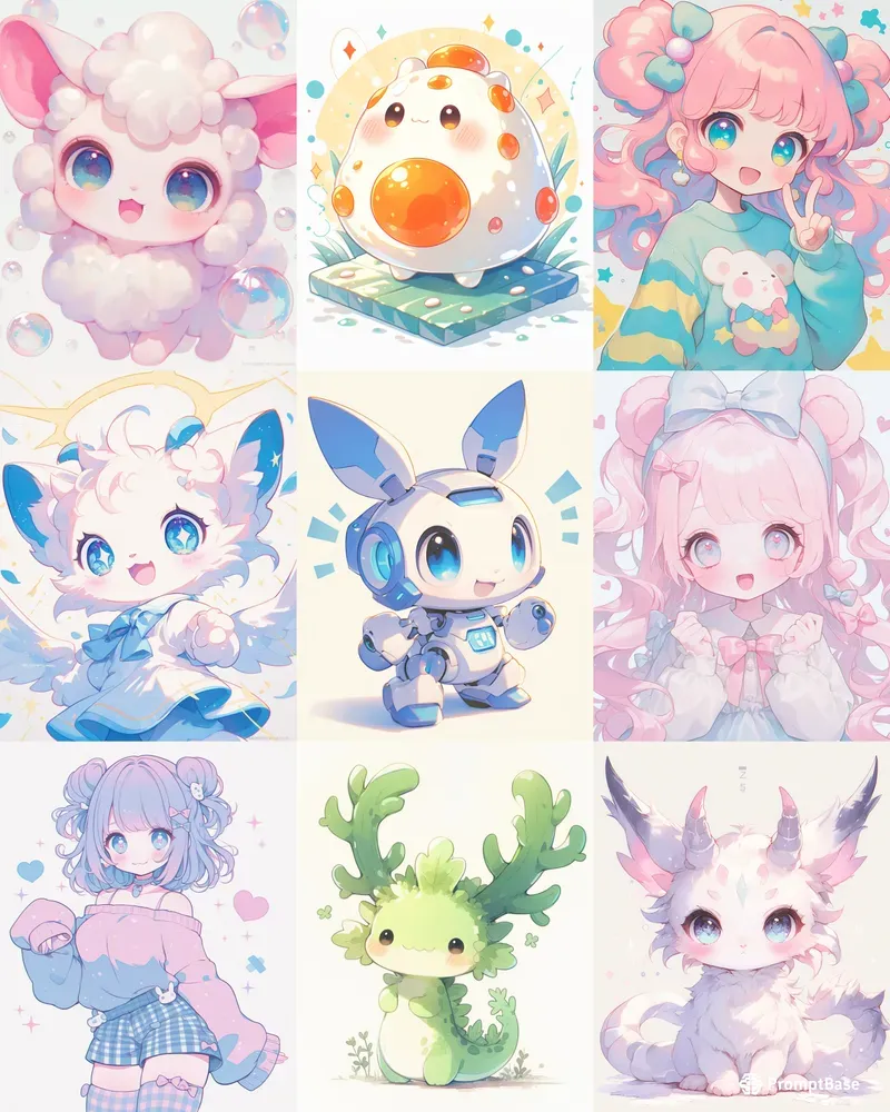 Cute Mascot Characters