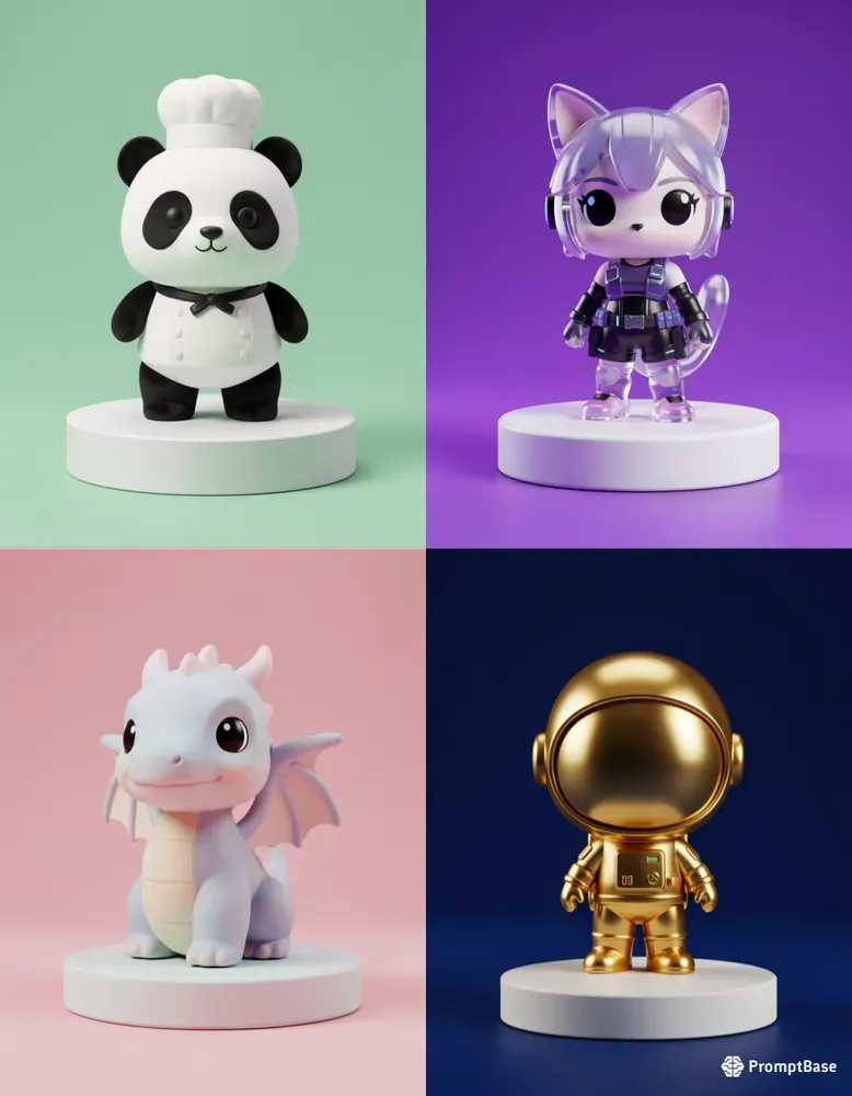 3D Cute Blind Box Toys