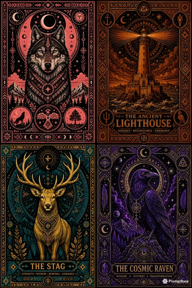 Neo Folk Symbol Posters