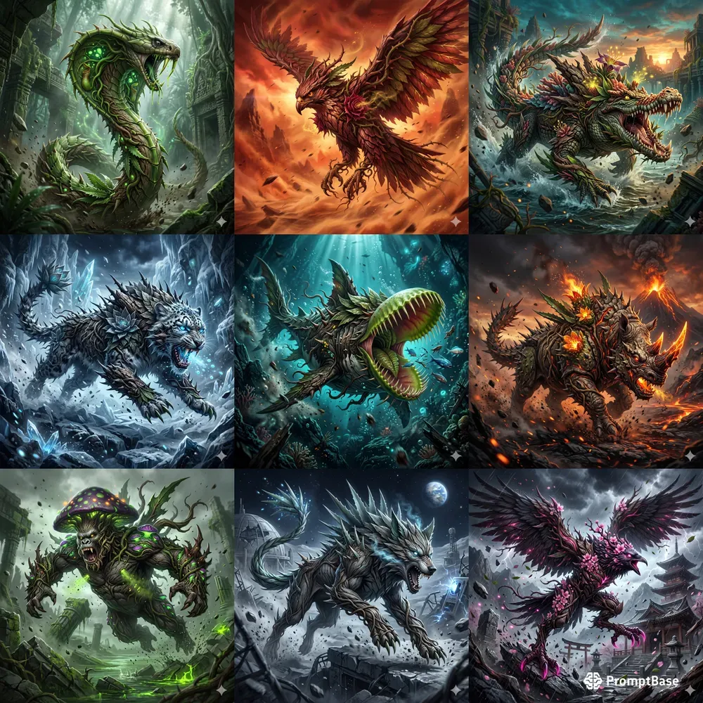 Savage Plant Beast Generator