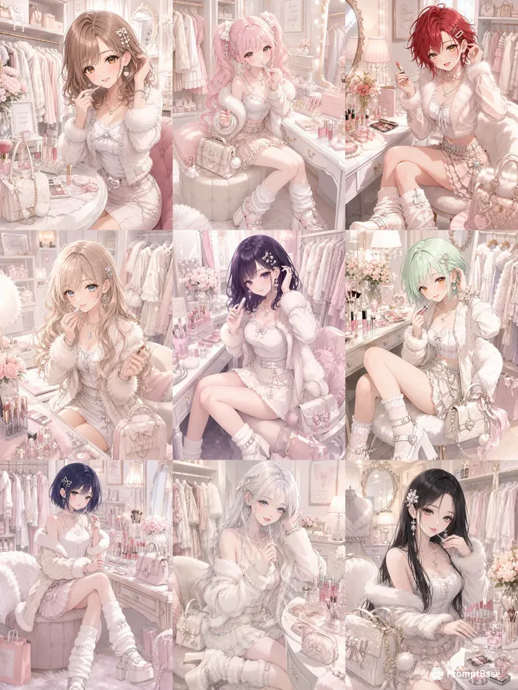 Shiro Gyaru Makeup Scenes