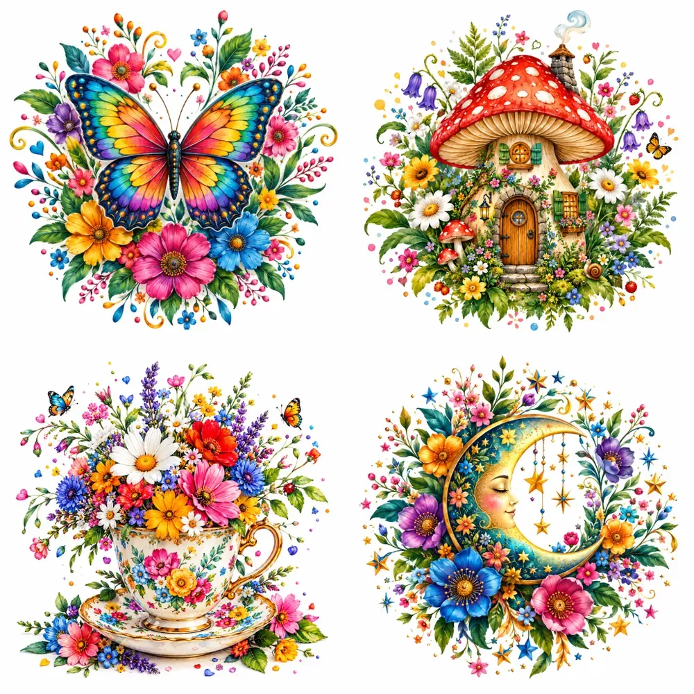 Whimsical Color Burst Clipart