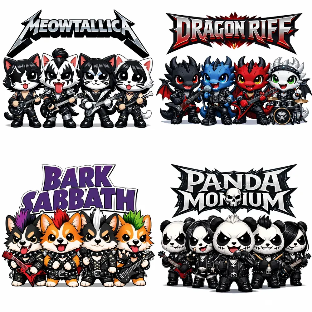 Chibi Rock Animal Bands