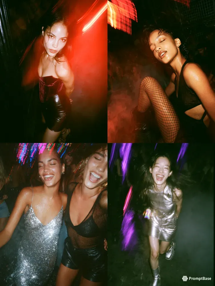 Motion Blur Rave Club Editorials