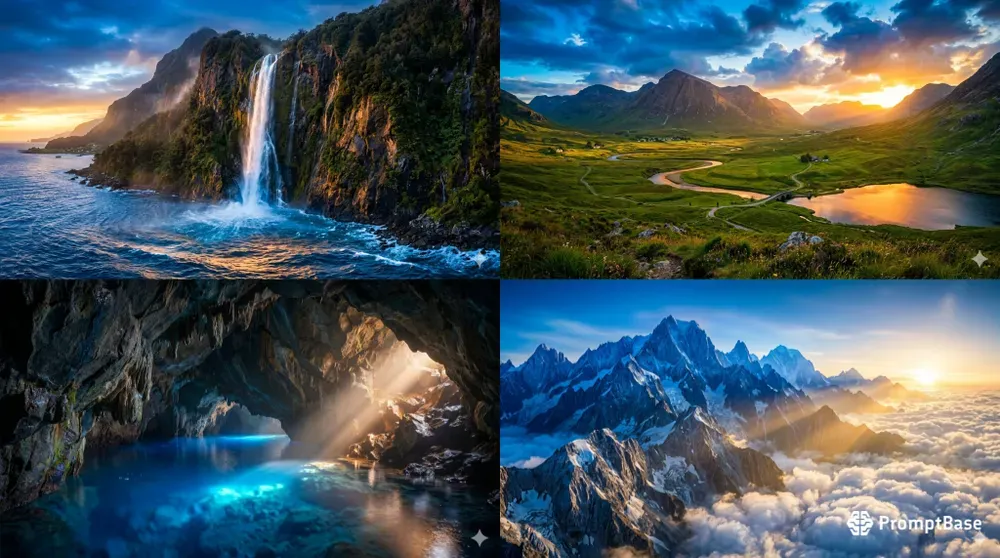Harmonies Of Blue Gold Wallpapers