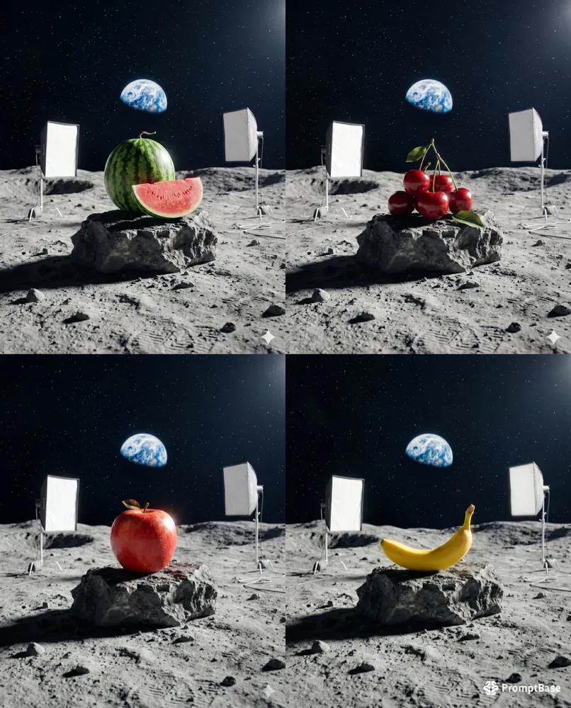 Lunar Studio Fruit Photography
