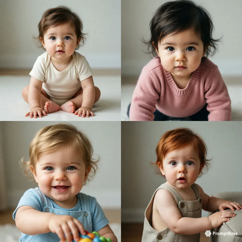 Baby Character Photos Qwen Realistic