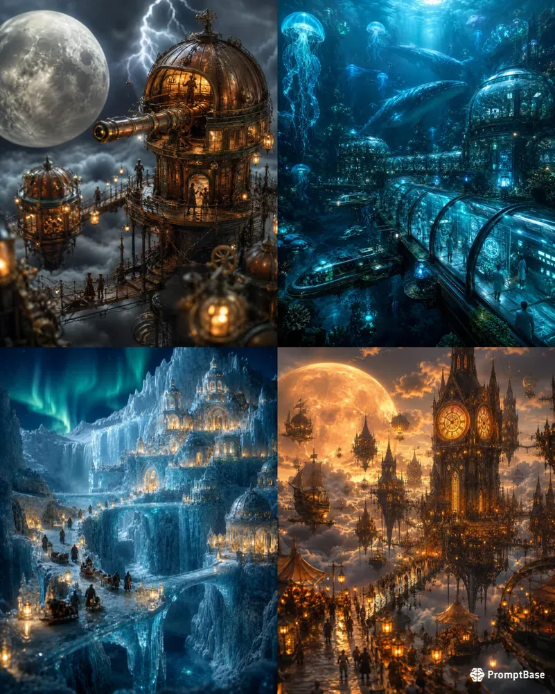 Cinematic Miniature Worlds
