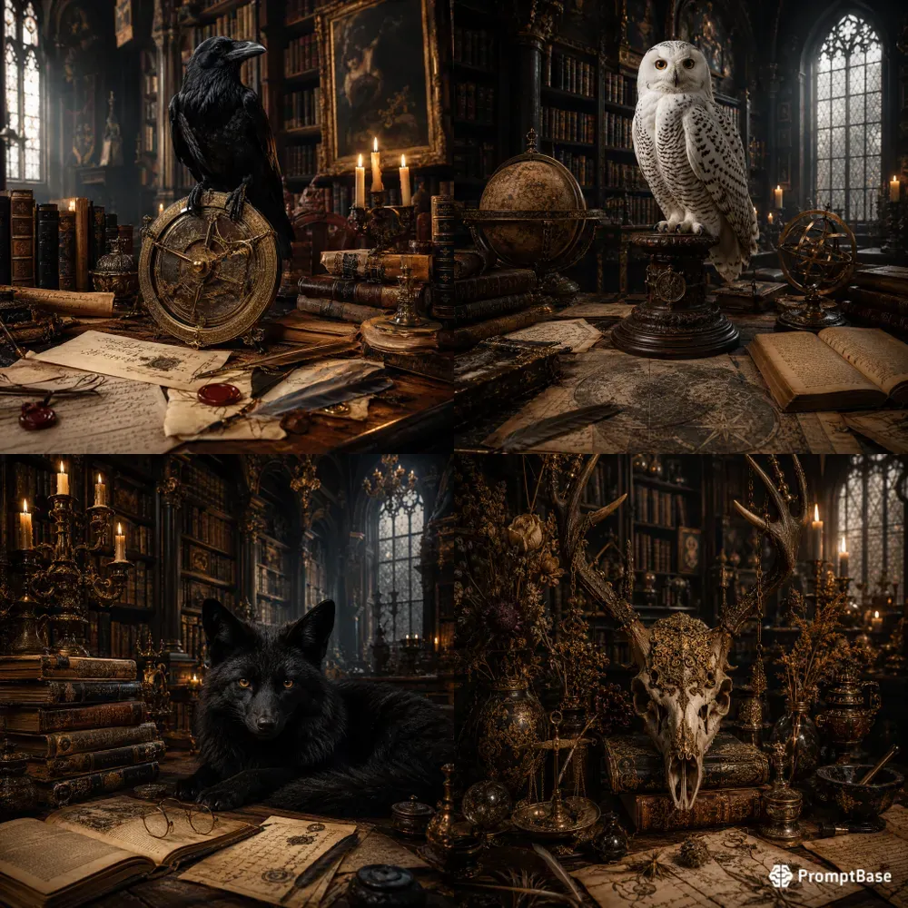 Gothic Library Relics