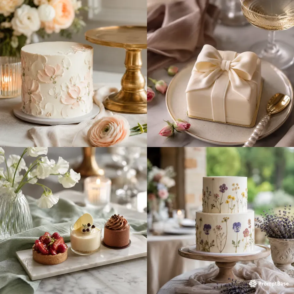 Elegant Dessert Moment Builders