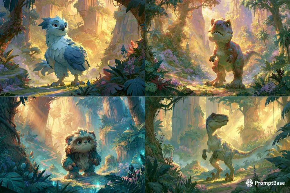 Whimsical Storybook Animals