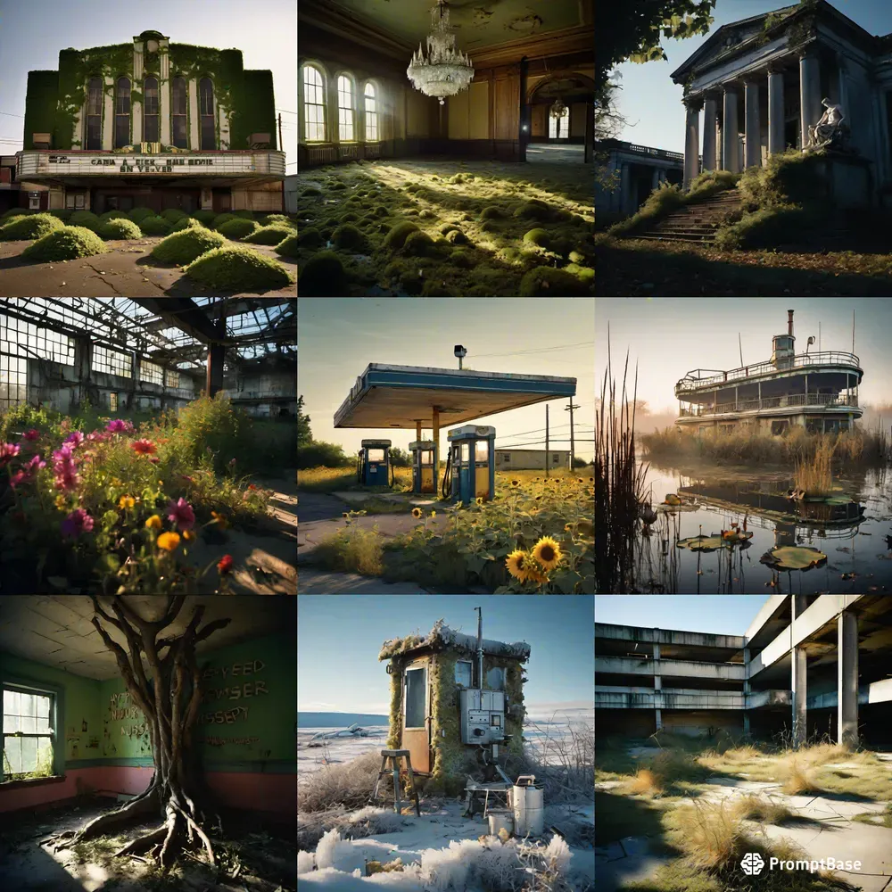 Urban Decay And Nature Reclaim