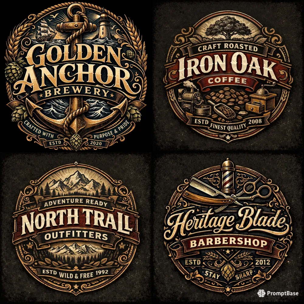 Vintage Badge Logo Makers