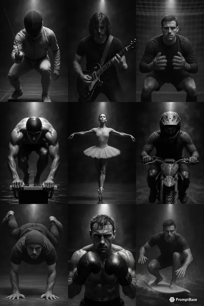 Cinematic Sports Action Shots