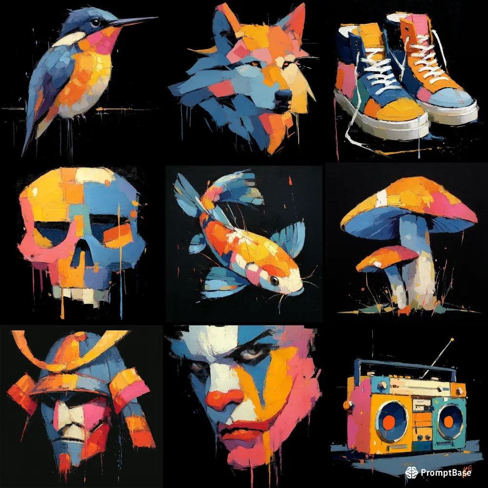 Expressionist Merch Art