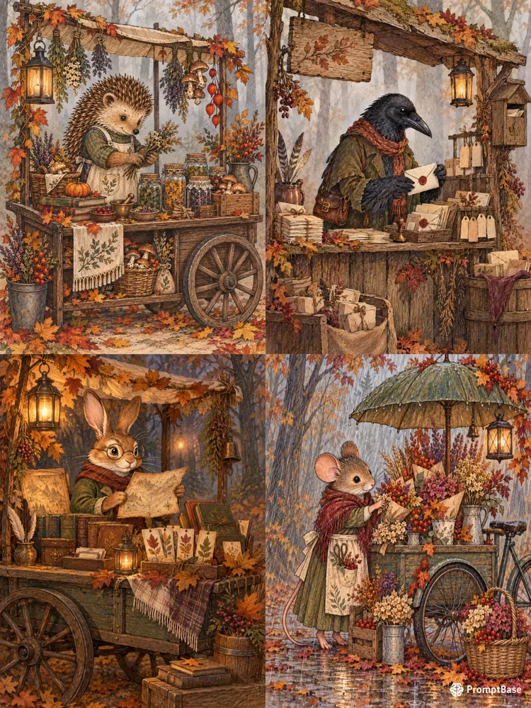 Autumn Folklore Shopkeepers Generator