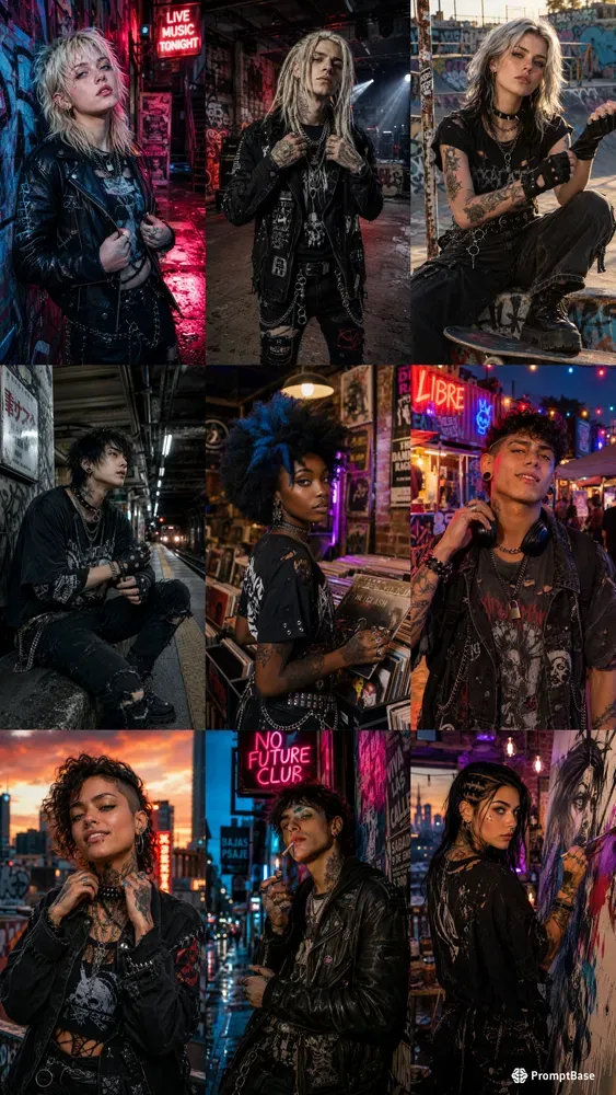 Punk Editorial Portraits