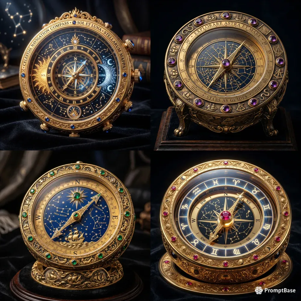 Luxury Celestial Compass Creators