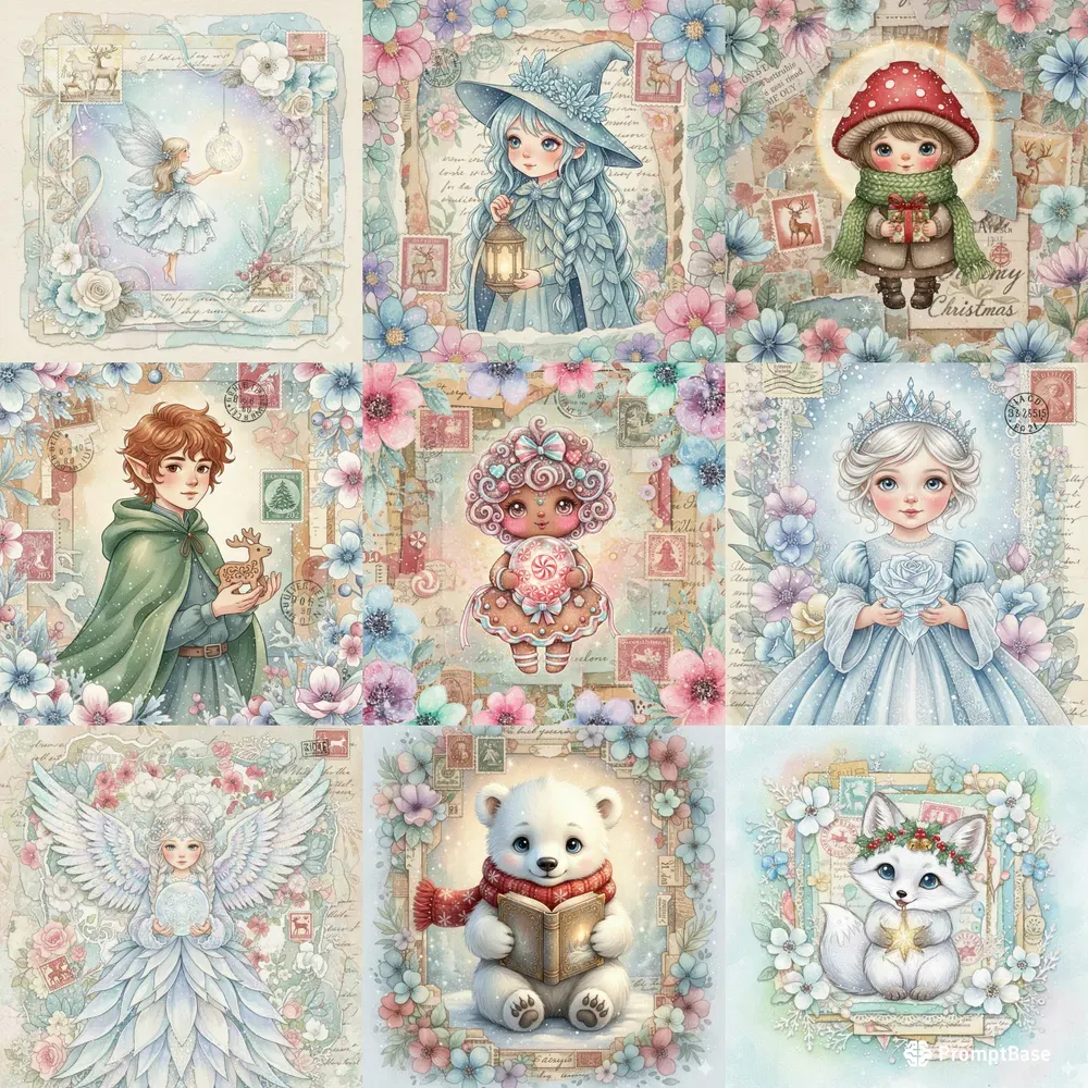 Christmas Fairytale Junkjournals
