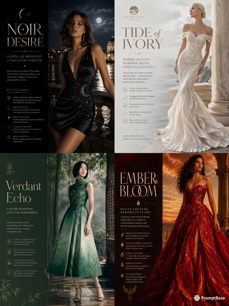 Luxury Dress Campaigns