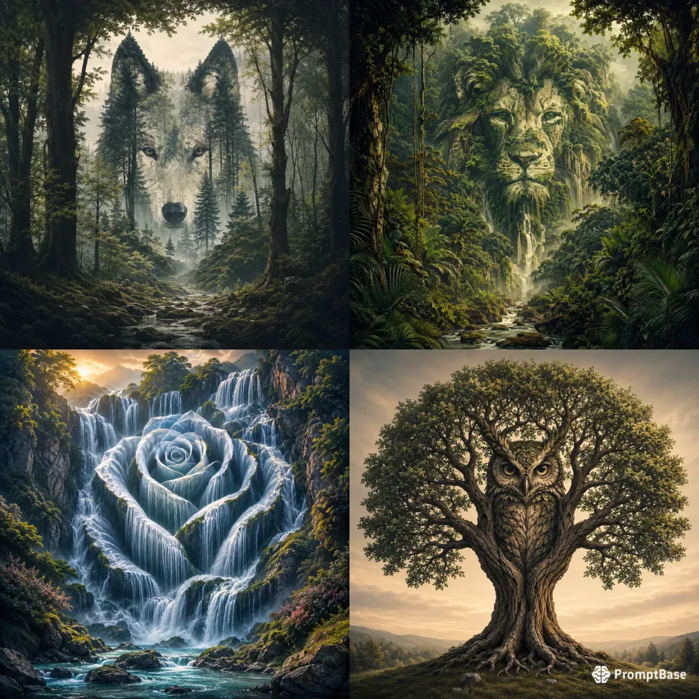 Vision Illusion Art Generator