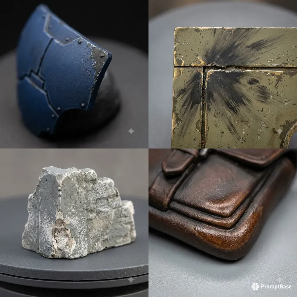 Miniature Paint Wear References